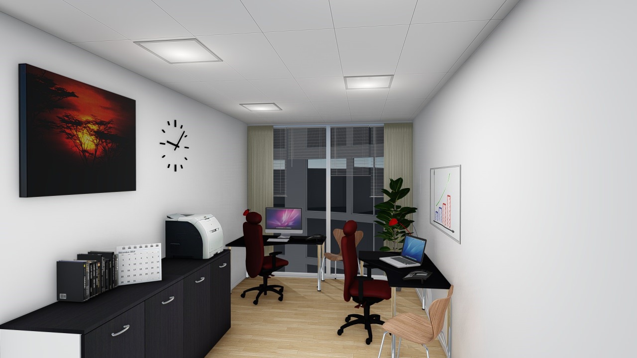 3D sisevaated kontor